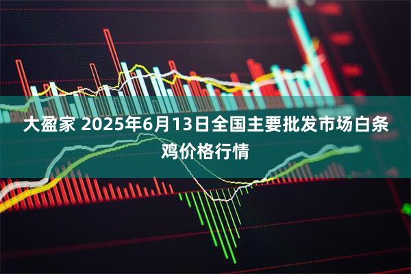 大盈家 2025年6月13日全国主要批发市场白条鸡价格行情