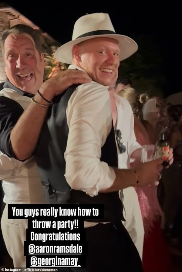 亿配资 忘年交！阿森纳名宿希曼出席拉姆斯代尔婚礼